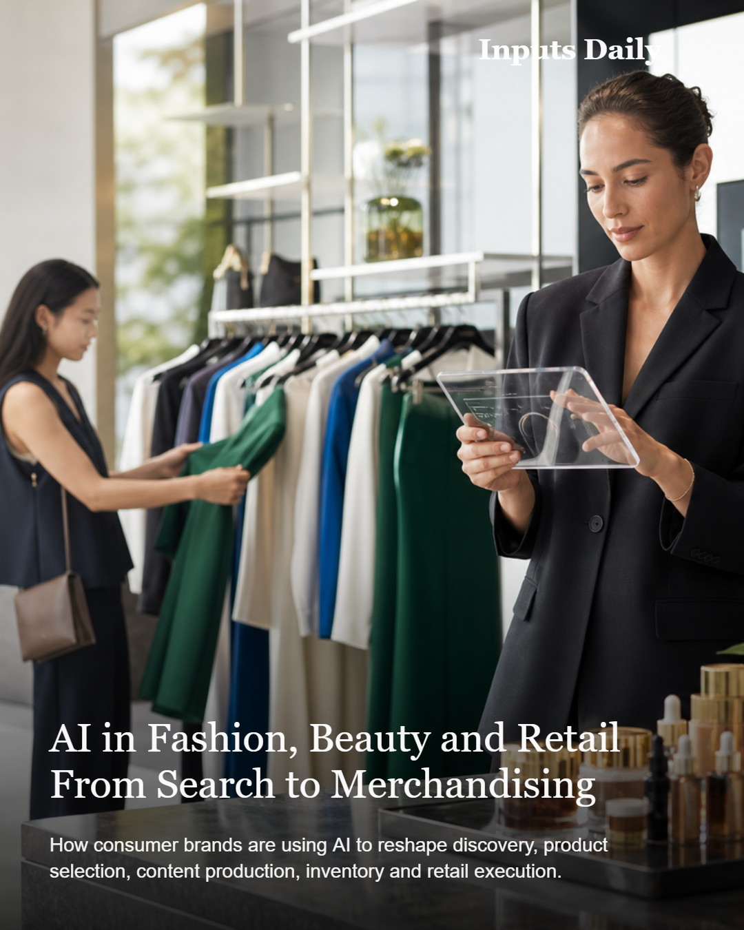 Cover of AI in Fashion, Beauty and Retail: From Search to Merchandising